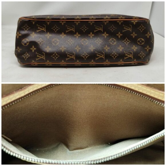 Louis Vuitton Batignolles Horizontal Monogram Canvas Leather Tote Bag Authentic - Picture 11 of 15